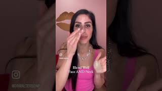 How to apply ✨MY FAVORITE✨ tinted sunscreen🧴 #medspa #beauty