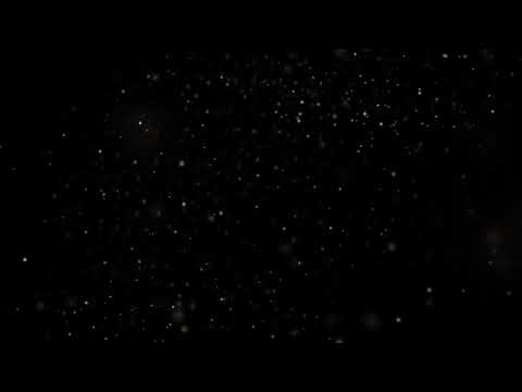 4K Cinematic Dust Particles Black Screen Stock Video Footage