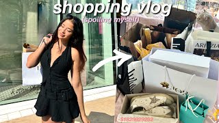 SHOPPING VLOG 🛍️ huge clothing haul, fall essentials, buying a new wardrobe + fit inspo