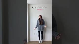 My style transformation: teens vs. 20's