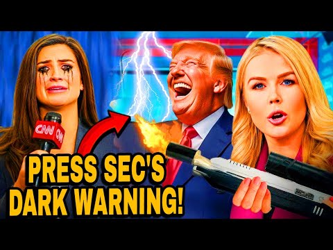 Karoline Leavitt CRUSHES Media & Democrats at the White House – The Truth Sparks Chaos!