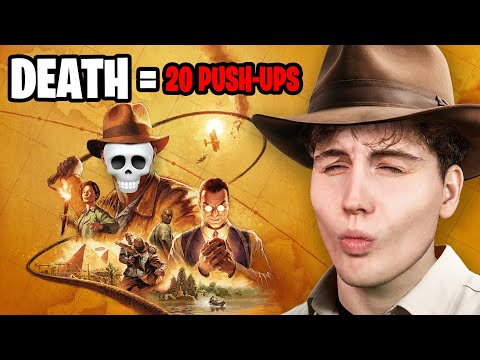 🔴DEATH = 20 PUSH UPS🔴NOT  ENDING UNTILL I WIN! | Indiana Jones And The Great Circle