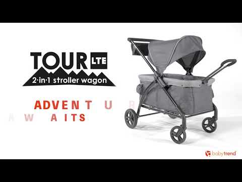 Baby Trend Tour LTE 2-in-1 Stroller Wagon