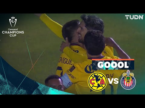 ¡REMONTADA! Gol de Diego Valdés | América 2-0 Chivas | CONCACAF Champions Cup 2025 | TUDN