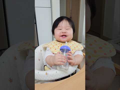 (D+267)엄마따라 활짝#shorts #육아일기 #육아브이로그 #8개월아기 #baby #아기천사 #도담지안