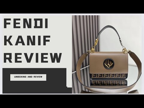 FENDI KAN I F BAG REVIEW | UNBOXING & MODEl SHOT | QXLUXURY