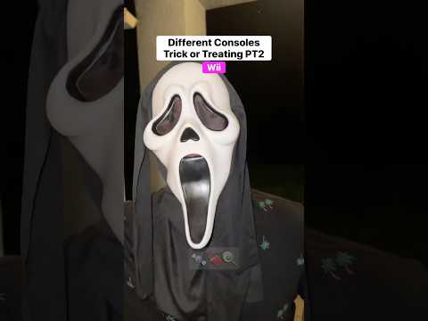 Consoles trick or treating PT2 #funny #comedy #gamer #relatable #halloween #humor