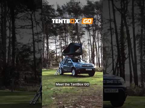 Introducing the TentBox GO! ⛺🚘 At just 33kg, it's the world’s lightest roof tent #tentboxGO