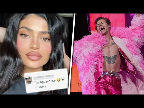 Kylie Jenner Responds To Fan Mocking Her HUGE Lips & Harry Styles REACTS To Queerbaiting