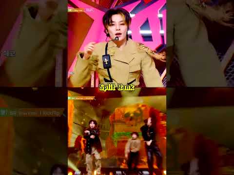 SKZ x KickFlip - LALALALA #SplitScreen #SplitBank #MusicBank #Shorts | KBS WORLD TV