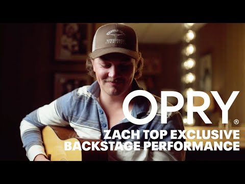 Opry Backstage | Zach Top Sings "I Never Lie"