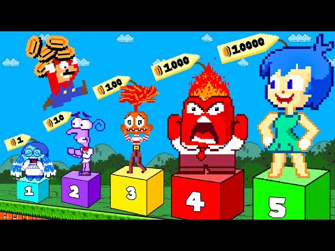 Mario Can Buy All Characters Inside Out 2 ??? | Game Animation