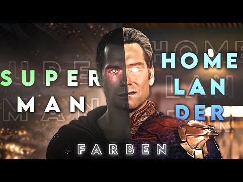 Homelander X Superman [4K] Edit | Farben (Slowed) - Orange Sector #homelander #theboys #superman