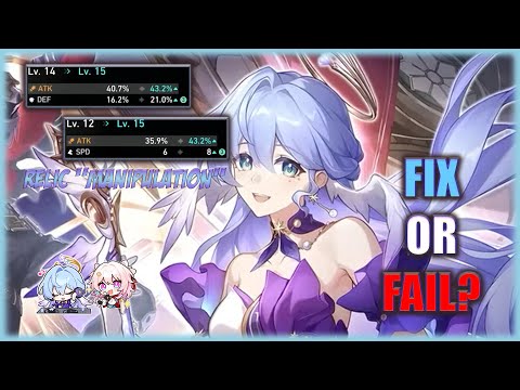 Relic “Manipulation” on F2P Robin | Honkai: Star Rail Account Review