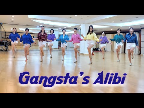 GANGSTA'S ALIBI - HIGH BEGINER LINEDANCE (Michael Lynn)