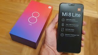 Xiaomi MI 8 Lite Smartphone Best low budget under $200 Unboxing Review video