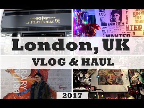 The Wizarding World of LONDON - Vlog + Haul