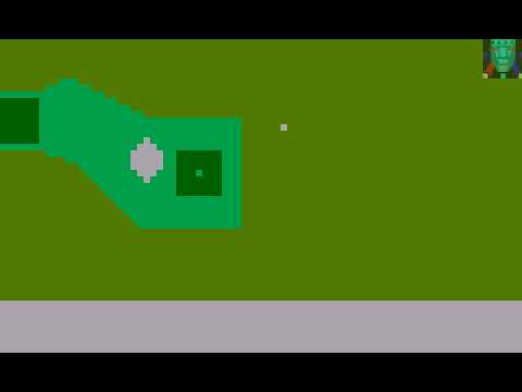 Atari 800 Game: Sunday Golf (1980 Adventure International)