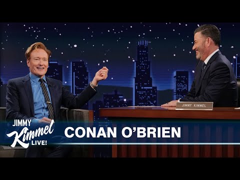 Conan O’Brien on Preparing to Host the Oscars, Advice from Jimmy & Giving Bob Newhart’s Eulogy