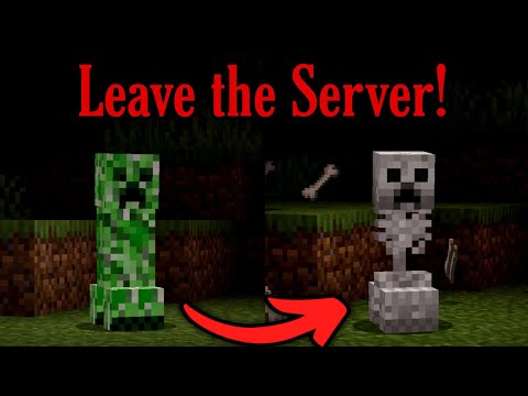 If you burn a Creeper in lava, It turns into Skeleton Creeper! (Minecraft Creepypasta)