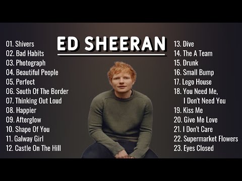 Ed Sheeran Playlist | Non-stop