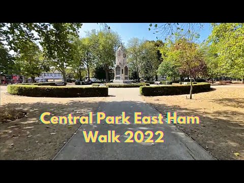 Central Park East Ham London Walk August 2022