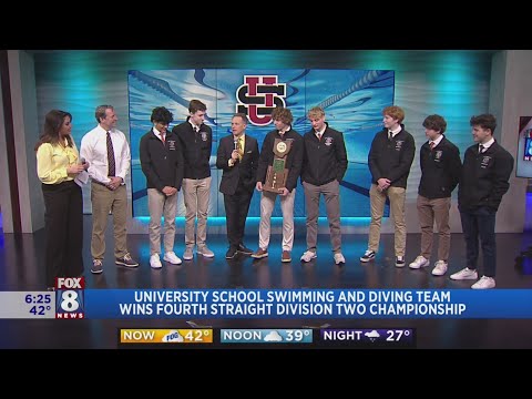 University School celebrates fourth straight state championship