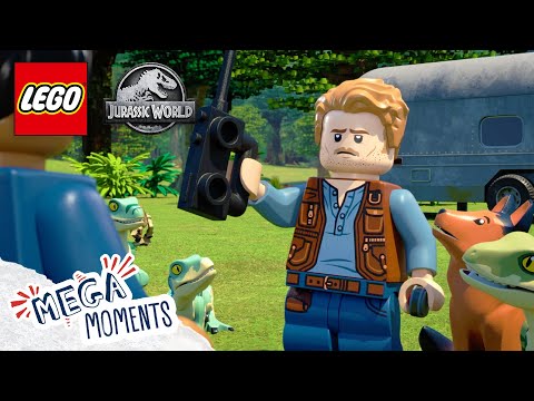 Mr. Masarani's Terrible Idea! 💡😅 | LEGO Jurassic World: Legend of Isla Nublar | Mega Moments