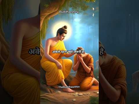 अकेले रहना क्यों जरूरी है? Buddhism |Buddhist Motivational Story #motivation #गौतमबुद्ध #shorts