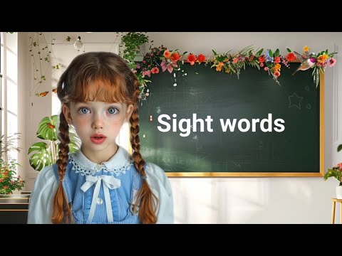 Sight words que necesitan aprender los niños antes de kindergarten