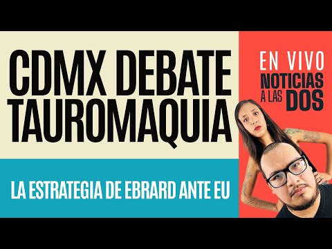 #EnVivo #NoticiasALasDos ¬ "Sangre fría": Ebrard ante EU ¬ ¿Corridas de toros sin violencia en CdMx?