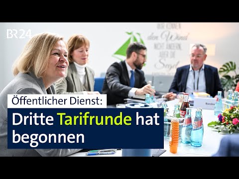 Öffentlicher Dienst: Dritte Tarifrunde in Potsdam | BR24