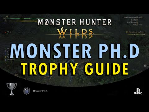 Monster Hunter Wilds - Monster Ph.D. Trophy Guide (With Commentary) | How to Hunt All Monsters