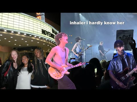 lets go see INHALER at the hollywood palladium (concert vlog)