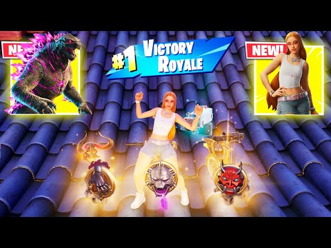 ICE SPICE vs "GODZILLA PORTAL" 3 NEW MEDALLIONS & MYTHIC’S CHALLENGE (Fortnite Chapter6)