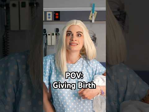 POV: Giving Birth. Part 13. #skit #comedy #funny #doctor