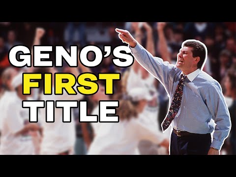 Geno Auriemma's first championship at UConn in 1995