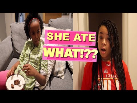 SHE ATE WHAT!??? ( KIDS SKIT)