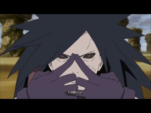 Uchiha Madara Edho Tensei Vs 5 kage