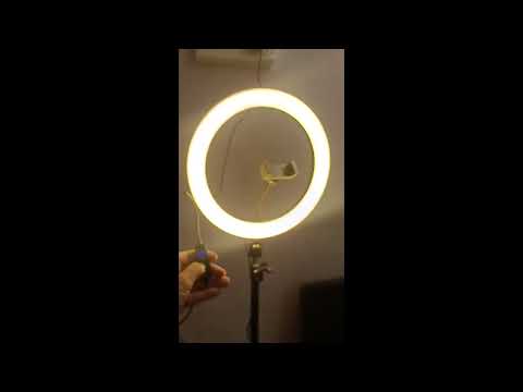 Amazon Basics Ring light with Tripod Review