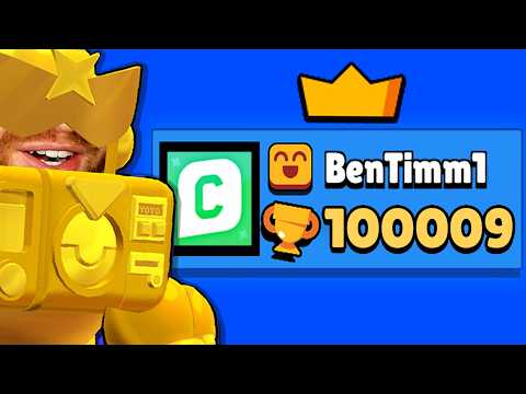 How I Pushed 100,000 Trophies in Brawl Stars!