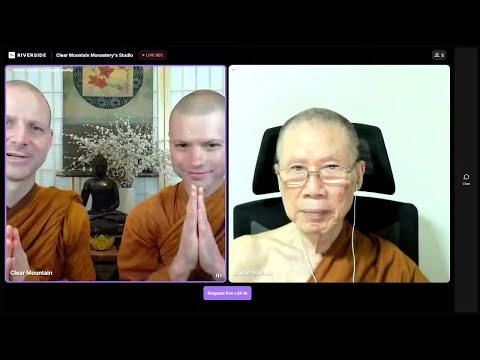 An Interview with Ajaan Suchart Abhijato by Clear Mountain Monastery's Studio USA   August 1st, 2024