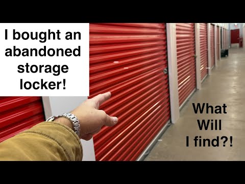 I bought an abandoned storage unit and get a bit embarrassed over a discovery!