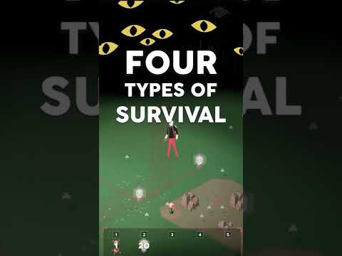 4 Types of Survival Game Players #shorts