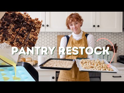 Restocking My Pantry From Scratch