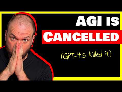 GPT-4.5 Fails. AGI Cancelled. It's all over...