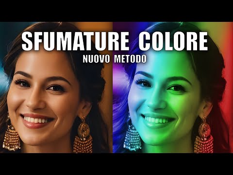 Sfumatura photoshop colorata, novità photoshop tutorial italiano