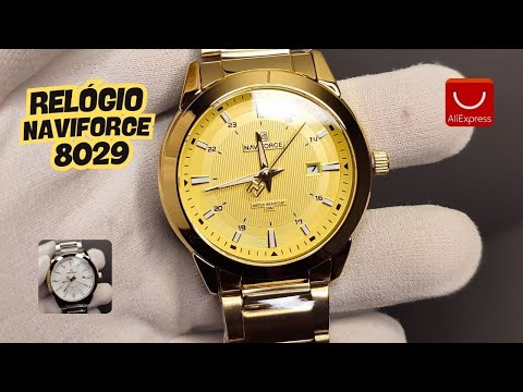 ESPETÁCULO! RELÓGIO NAVIFORCE 8029