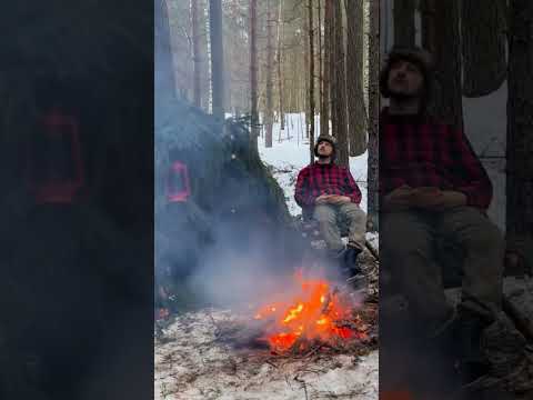 Bushctaft Solo. Winter Camping