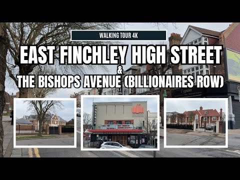 East Finchley & The Bishop’s Avenue | 2025 Walk | Billionaires Row | McDonalds HQ